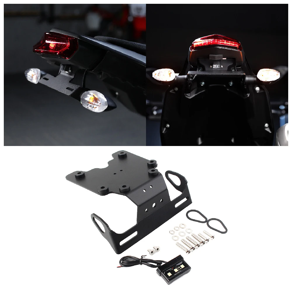 Fits for Yamaha Tenere 700 Rally ABS XTZ700 T700 2019-2024 Motorcycle License Plate Holder Tail Eliminator Replacement Bracket
Fits for Yamaha Tenere 700 Rally ABS XTZ700 T700 2019-2024 Motorcycle License Plate Holder Tail Eliminator Replacement Bracket