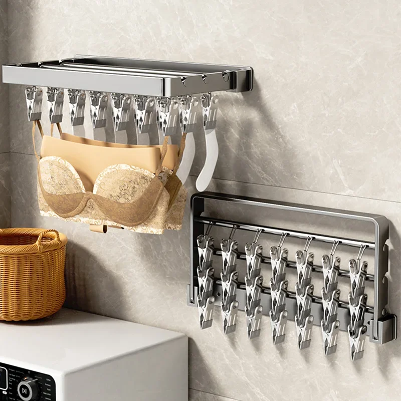 Folding Clothes Drying Rack 3-Folded Rod Laundry Dryer Pants Gloves Socks Towel Clip Hanger Tongs Clothespins Organization
Folding Clothes Drying Rack 3-Folded Rod Laundry Dryer Pants Gloves Socks Towel Clip Hanger Tongs Clothespins Organization