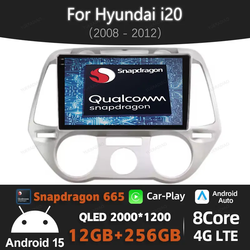 Android 15 Car Radio For Hyundai I20 2008 - 2012 Multimedia Stereo Video Player BT GPS NAVI 2DIN Qualcomm Head Unit 4G WIFI QLED
Android 15 Car Radio For Hyundai I20 2008 - 2012 Multimedia Stereo Video Player BT GPS NAVI 2DIN Qualcomm Head Unit 4G WIFI QLED