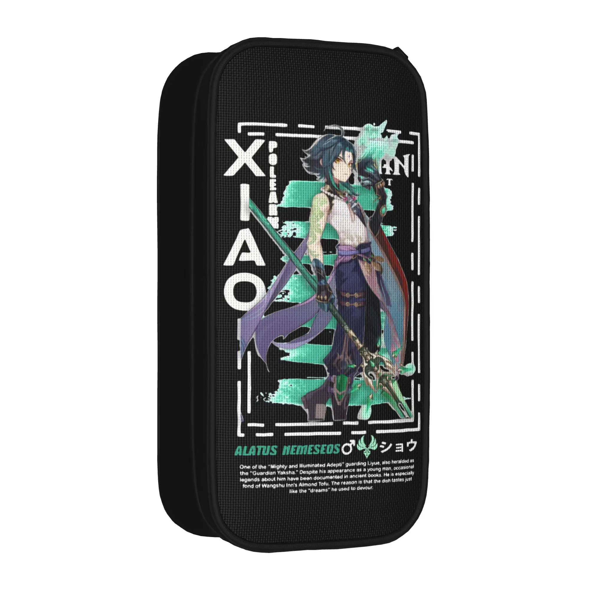 Fun Genshin Impact Xiao Pencil Case Pencilcases Pen Box Kids Large Storage Bag Office Gift Stationery
Fun Genshin Impact Xiao Pencil Case Pencilcases Pen Box Kids Large Storage Bag Office Gift Stationery