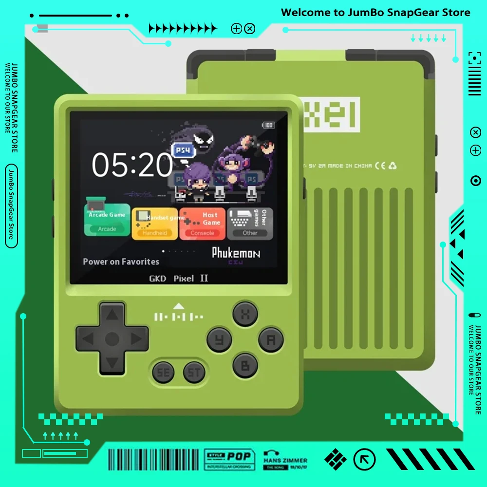 Gkd Pixel 2 Aluminium Alloy Game Console 2.4 Inch Ips Screen Game Console Kiddy Pixel Rk3326s Available In Game Console Cnc Gift
Gkd Pixel 2 Aluminium Alloy Game Console 2.4 Inch Ips Screen Game Console Kiddy Pixel Rk3326s Available In Game Console Cnc Gift