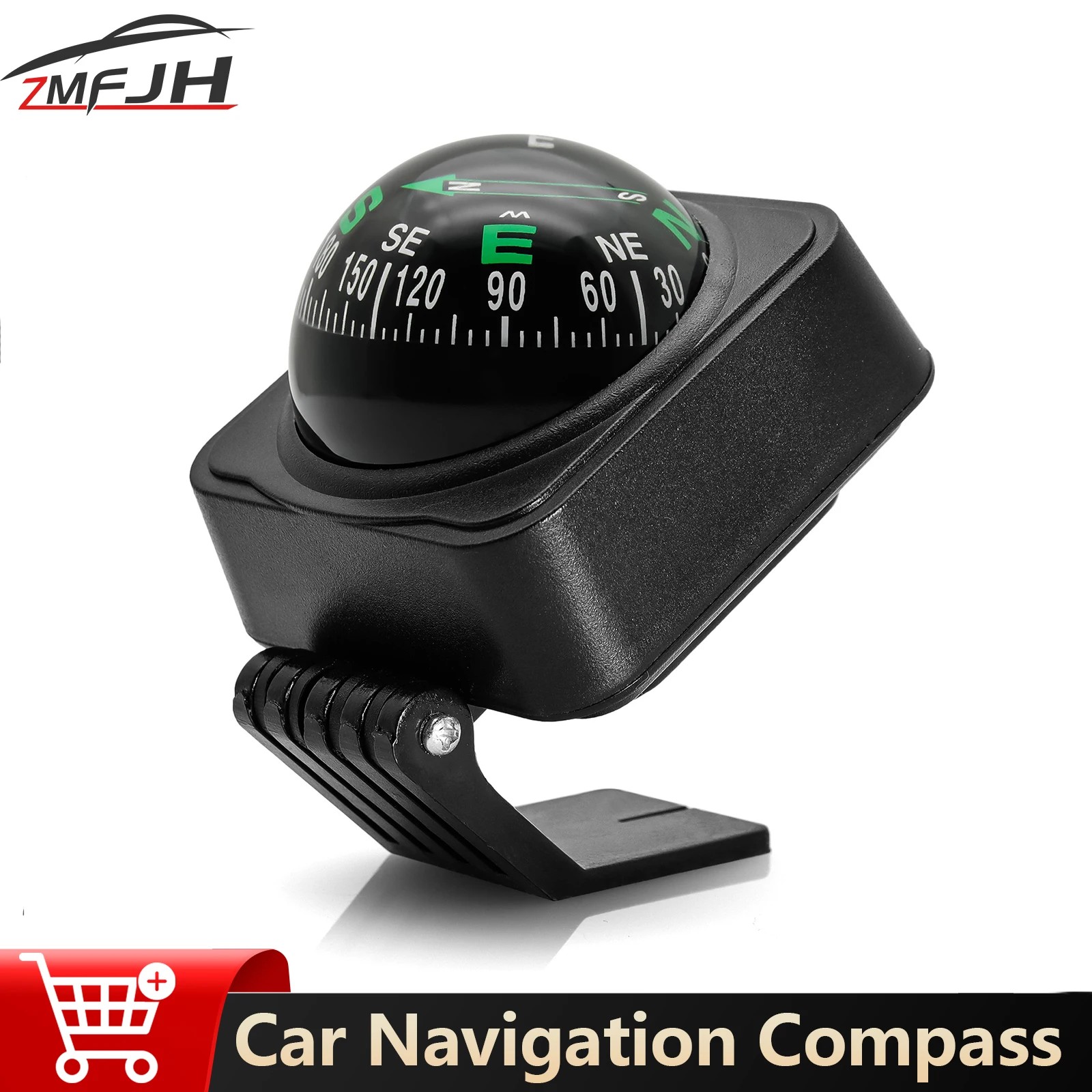 Outdoor Car Compass Navigation Ball Adjustable Navigation Dashboard Car Compass For Car Boat Cycling Hiking Direction Guide
Outdoor Car Compass Navigation Ball Adjustable Navigation Dashboard Car Compass For Car Boat Cycling Hiking Direction Guide
