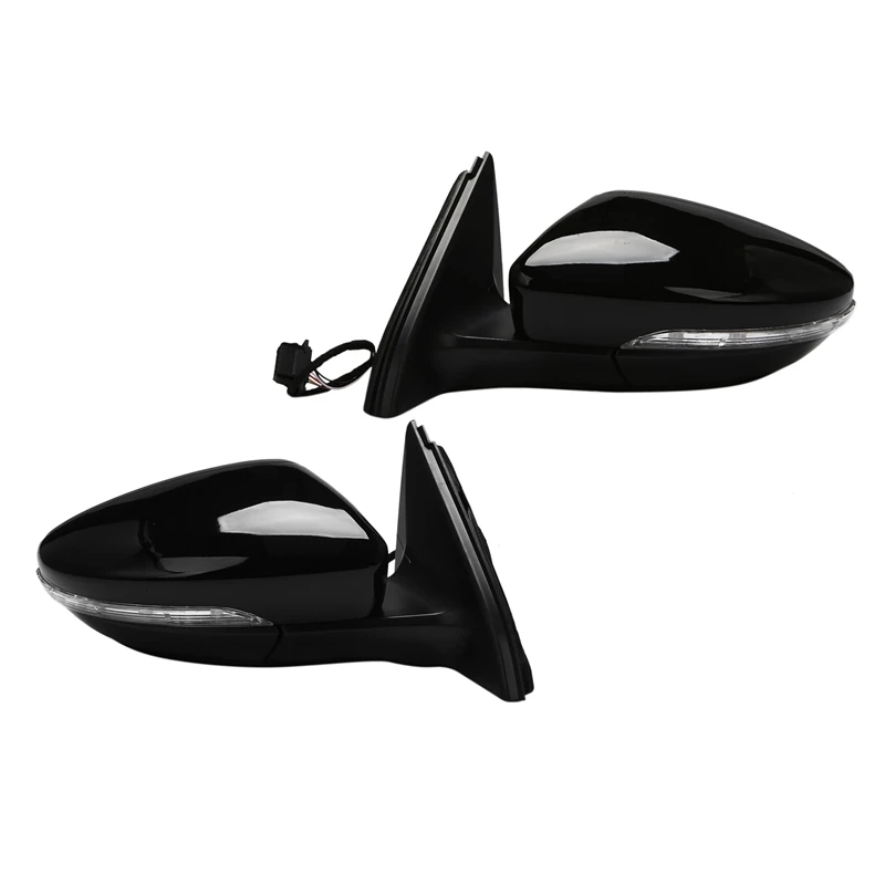 Rear View Mirror Assembly Power Glass Heated Turn Signal 6 Wires For JETTA 2011 - 2018 Black
Rear View Mirror Assembly Power Glass Heated Turn Signal 6 Wires For JETTA 2011 - 2018 Black