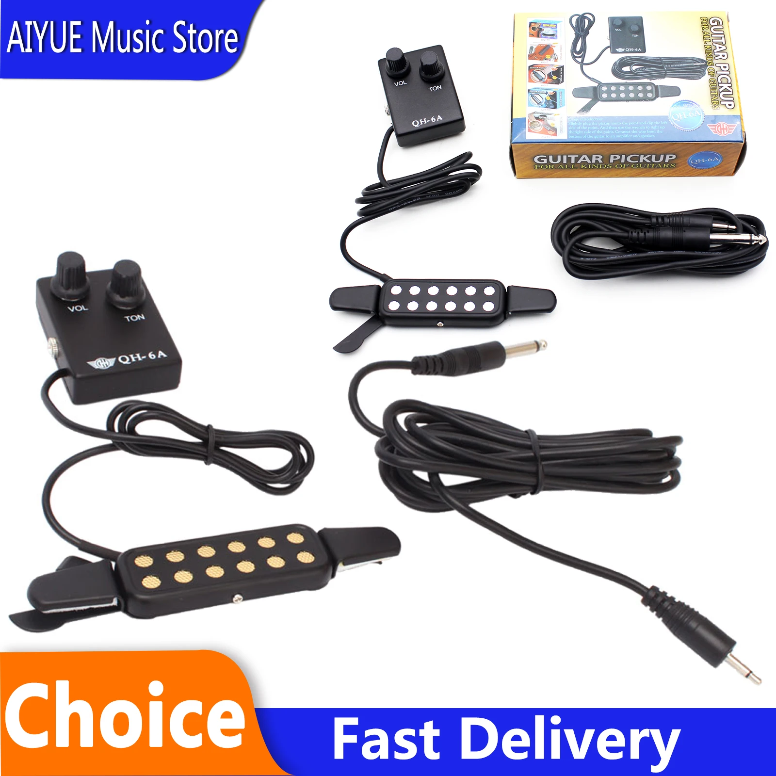 IRIN Guitar Sound Hole Pickup Magnetic Transducer Pickup With Tone Volume Controller Cable Acoustic Guitar Parts Accessories
IRIN Guitar Sound Hole Pickup Magnetic Transducer Pickup With Tone Volume Controller Cable Acoustic Guitar Parts Accessories