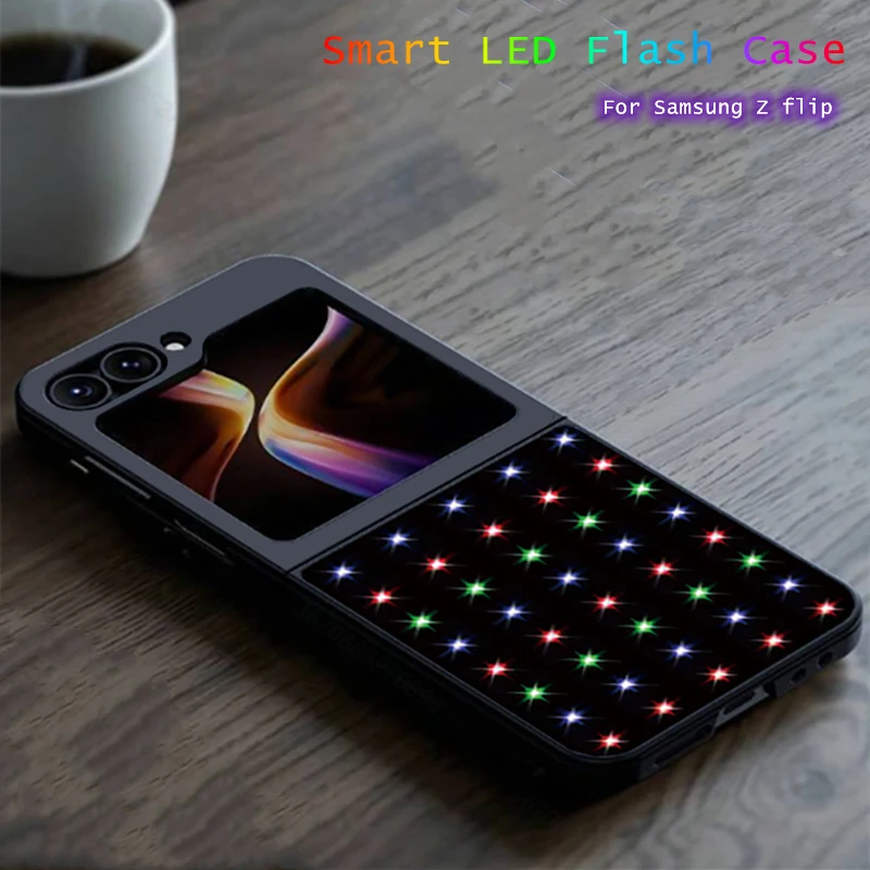 2026 New LED Flash Phone Case For Samsung Galaxy Z Flip ZFlip 7 6 5 4 Zflip6 Zflip5 Zflip4 Zflip7 Funda Luminous Glass Cover
2026 New LED Flash Phone Case For Samsung Galaxy Z Flip ZFlip 7 6 5 4 Zflip6 Zflip5 Zflip4 Zflip7 Funda Luminous Glass Cover