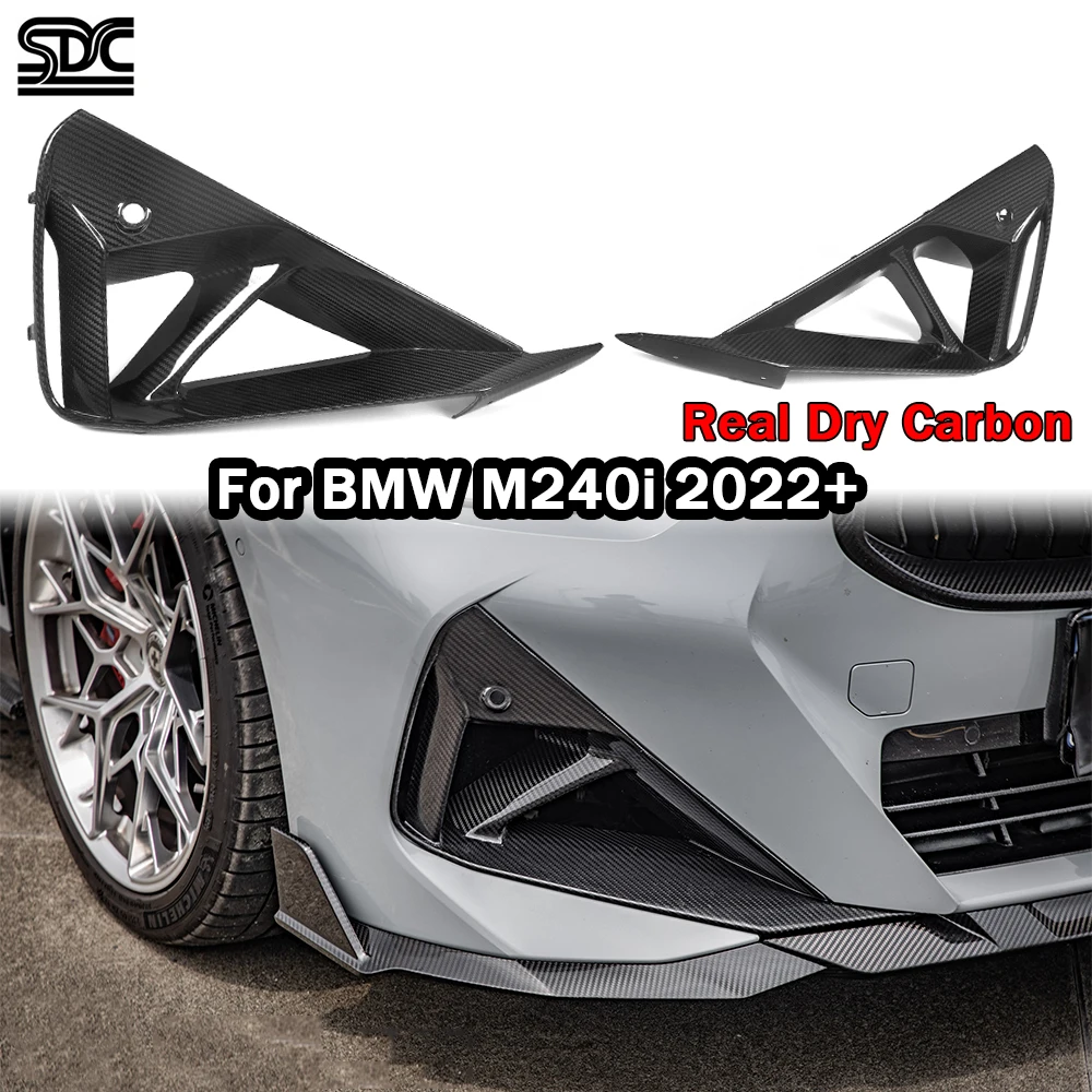 Real Dry Carbon Fiber Front Bumper Vent Cover Air Intake For BMW M240i G42 Coupe 2022+ Front Ducts Prepreg Gloss Carbon Fiber
Real Dry Carbon Fiber Front Bumper Vent Cover Air Intake For BMW M240i G42 Coupe 2022+ Front Ducts Prepreg Gloss Carbon Fiber