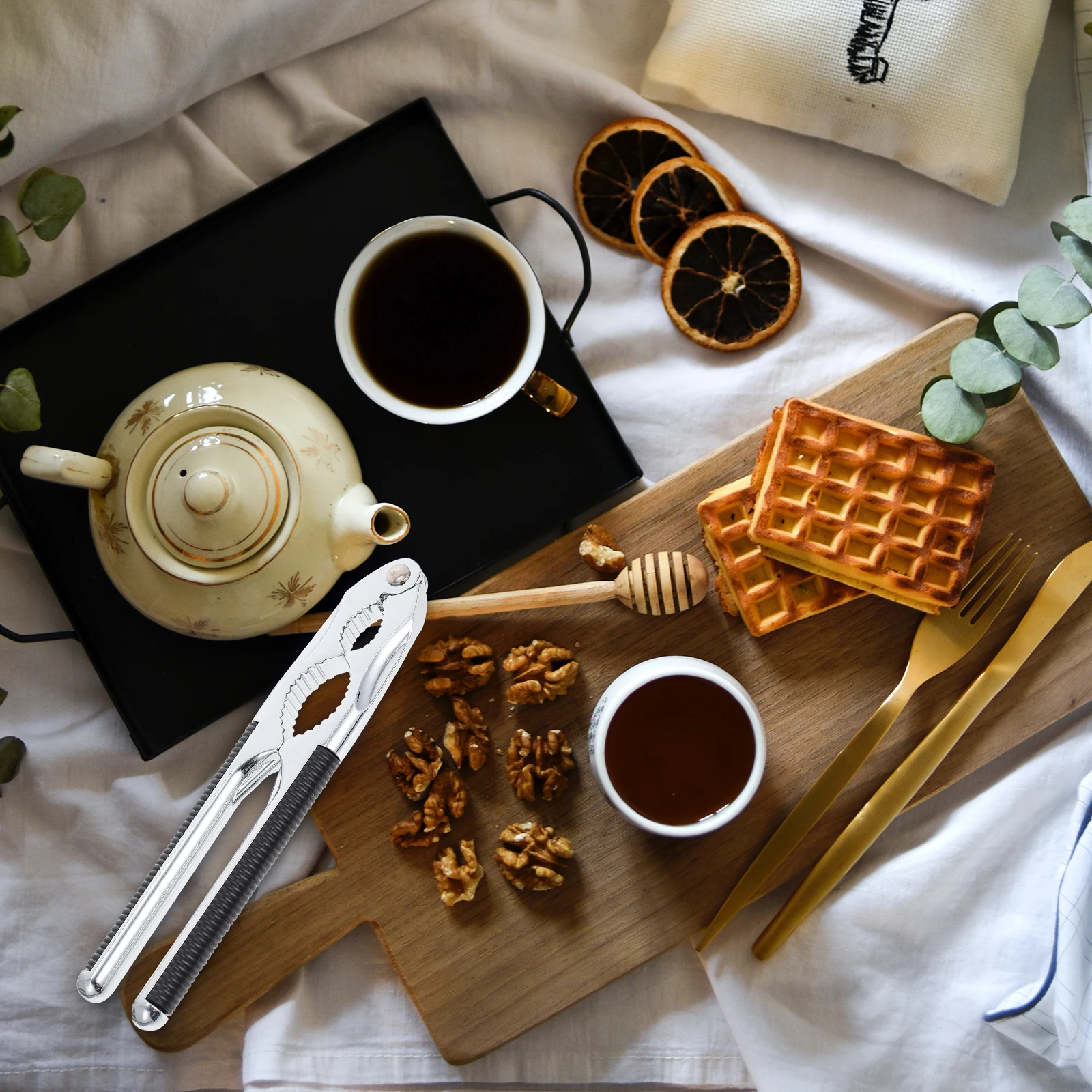 1pc Stainless Steel Crab Cracker Nutcracker For Walnuts Nuts Shells Heavy Duty Multi Purpose Kitchen Tool Silver
1pc Stainless Steel Crab Cracker Nutcracker For Walnuts Nuts Shells Heavy Duty Multi Purpose Kitchen Tool Silver