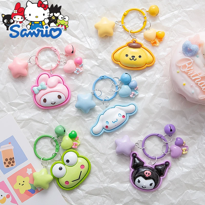 Kawaii Sanrio My Melody Kuromi Cinnamoroll Keychain Cartoon Star Accessories Decorative Buckle Backpack Pendant Hangings Gift
Kawaii Sanrio My Melody Kuromi Cinnamoroll Keychain Cartoon Star Accessories Decorative Buckle Backpack Pendant Hangings Gift