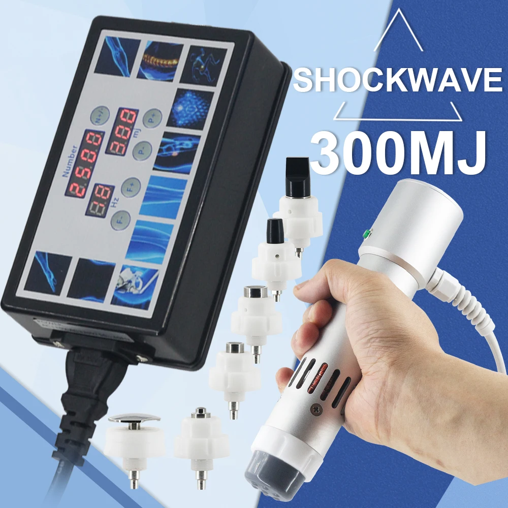 300MJ Professional Shock Wave Therapy Machine For ED Treatment And Shoulder Pain Relief Massage Physiotherapy Shockwave Massager
300MJ Professional Shock Wave Therapy Machine For ED Treatment And Shoulder Pain Relief Massage Physiotherapy Shockwave Massager