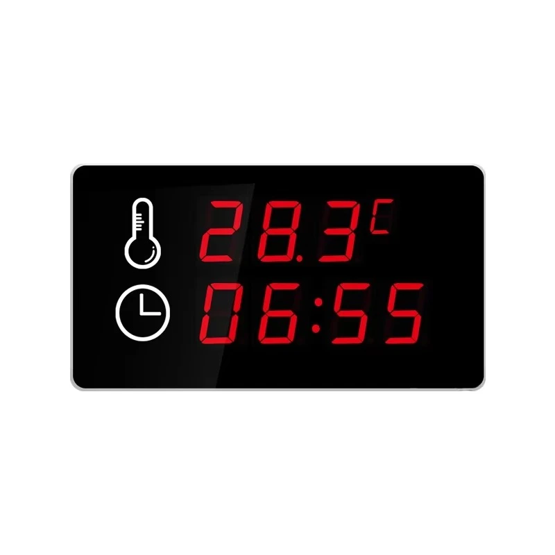 Industrial thermometer, large, display screen, built-in sensors, swimming pool sauna ambient temperature monitoring
Industrial thermometer, large, display screen, built-in sensors, swimming pool sauna ambient temperature monitoring