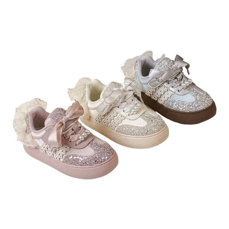 Spring Children Boys Girls Glitter Sequins Skirt Tail Training Sneakers Kids Toddler Princess Microfiber Leather Flat Sneakers
Spring Children Boys Girls Glitter Sequins Skirt Tail Training Sneakers Kids Toddler Princess Microfiber Leather Flat Sneakers