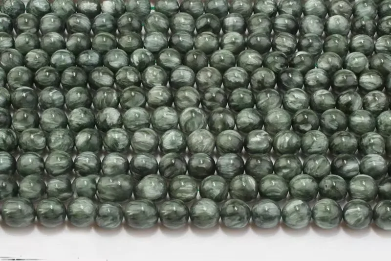 (2 Strandset) 6mm 8mm Natural Top Grade Precious Russian Seraphinite Stone Loose Beads For Jewelry Design DIY
(2 Strandset) 6mm 8mm Natural Top Grade Precious Russian Seraphinite Stone Loose Beads For Jewelry Design DIY