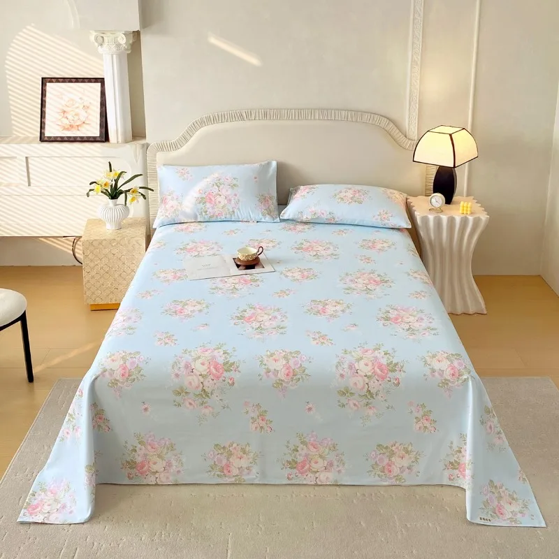 Spring and summer new product printing simple household old coarse cloth series bed sheet three-piece set
Spring and summer new product printing simple household old coarse cloth series bed sheet three-piece set