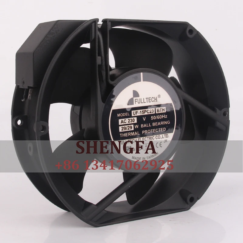 Fuyou UF-15PC23 BTH Корпусный вентилятор 172*150*51 мм AC230V 29W 17251 Вентилятор шкафа управления Осевой вентилятор охлаждения
Fuyou UF-15PC23 BTH Корпусный вентилятор 172*150*51 мм AC230V 29W 17251 Вентилятор шкафа управления Осевой вентилятор охлаждения