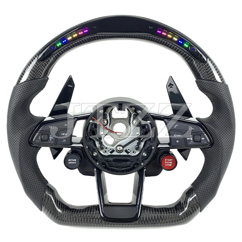 Подходит для Audi A5 A4 A3, рулевое колесо, светодиодный экран из углеродного волокна, кнопка R8 2017-2024
Подходит для Audi A5 A4 A3, рулевое колесо, светодиодный экран из углеродного волокна, кнопка R8 2017-2024