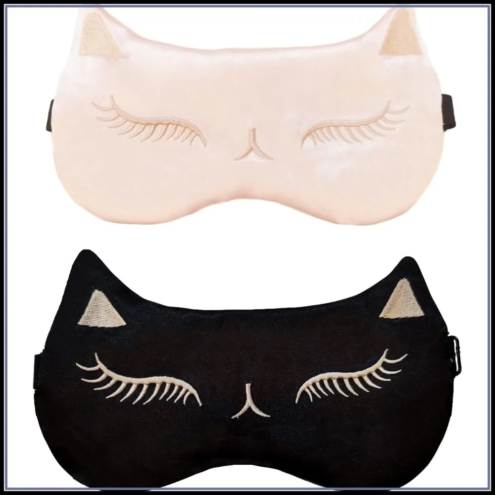Silk Sleep Mask, 2 Pack Adjustable Eye Cover for Travel Nap, Soft Night Eyeshade for Women Men
Silk Sleep Mask, 2 Pack Adjustable Eye Cover for Travel Nap, Soft Night Eyeshade for Women Men
