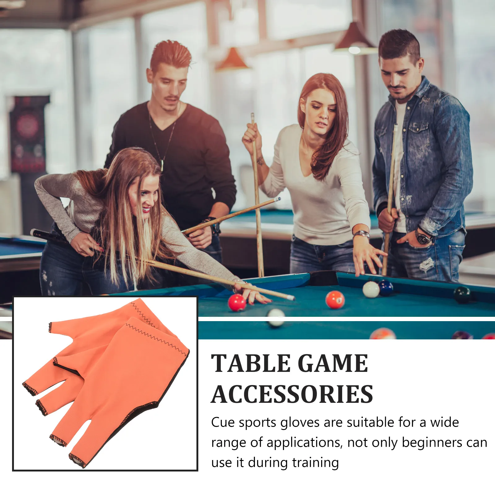 1 пара перчаток для бильярда, перчатки для кия, дышащие, износостойкие, эластичные, подходят для игр в виде пирамиды снукера, гладкие, удобные
1 пара перчаток для бильярда, перчатки для кия, дышащие, износостойкие, эластичные, подходят для игр в виде пирамиды снукера, гладкие, удобные