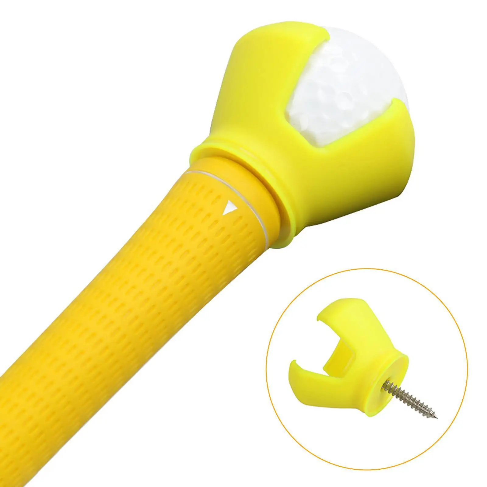 Захват для захвата мяча для гольфа для конца ручки клюшки Прочный простой в использовании винт
Захват для захвата мяча для гольфа для конца ручки клюшки Прочный простой в использовании винт