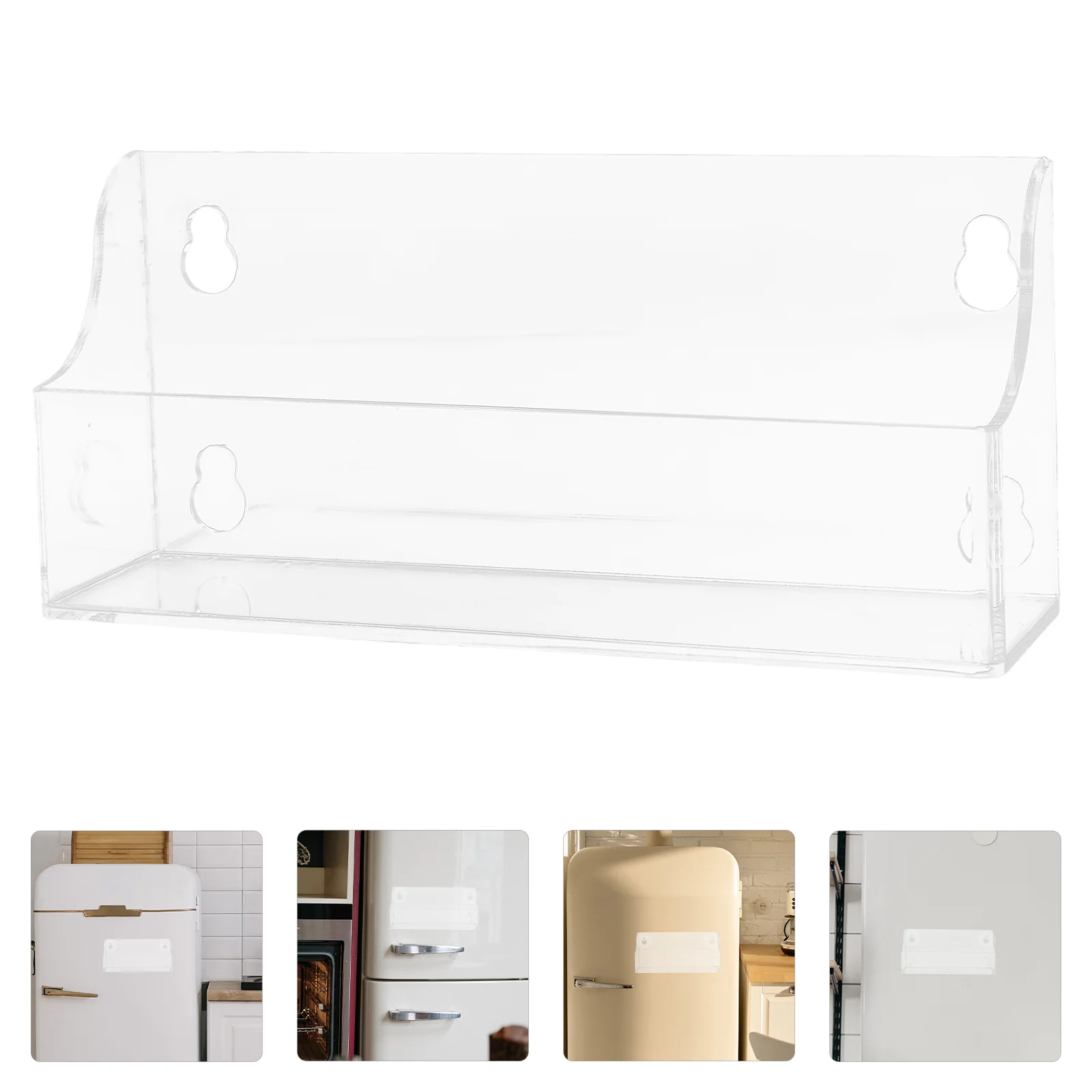 Acrylic Refrigerator Shelf with Suction Cups Transparent Storage Rack for Chocolate and Drinks Versatile Organizer for Kitchen B
Acrylic Refrigerator Shelf with Suction Cups Transparent Storage Rack for Chocolate and Drinks Versatile Organizer for Kitchen B