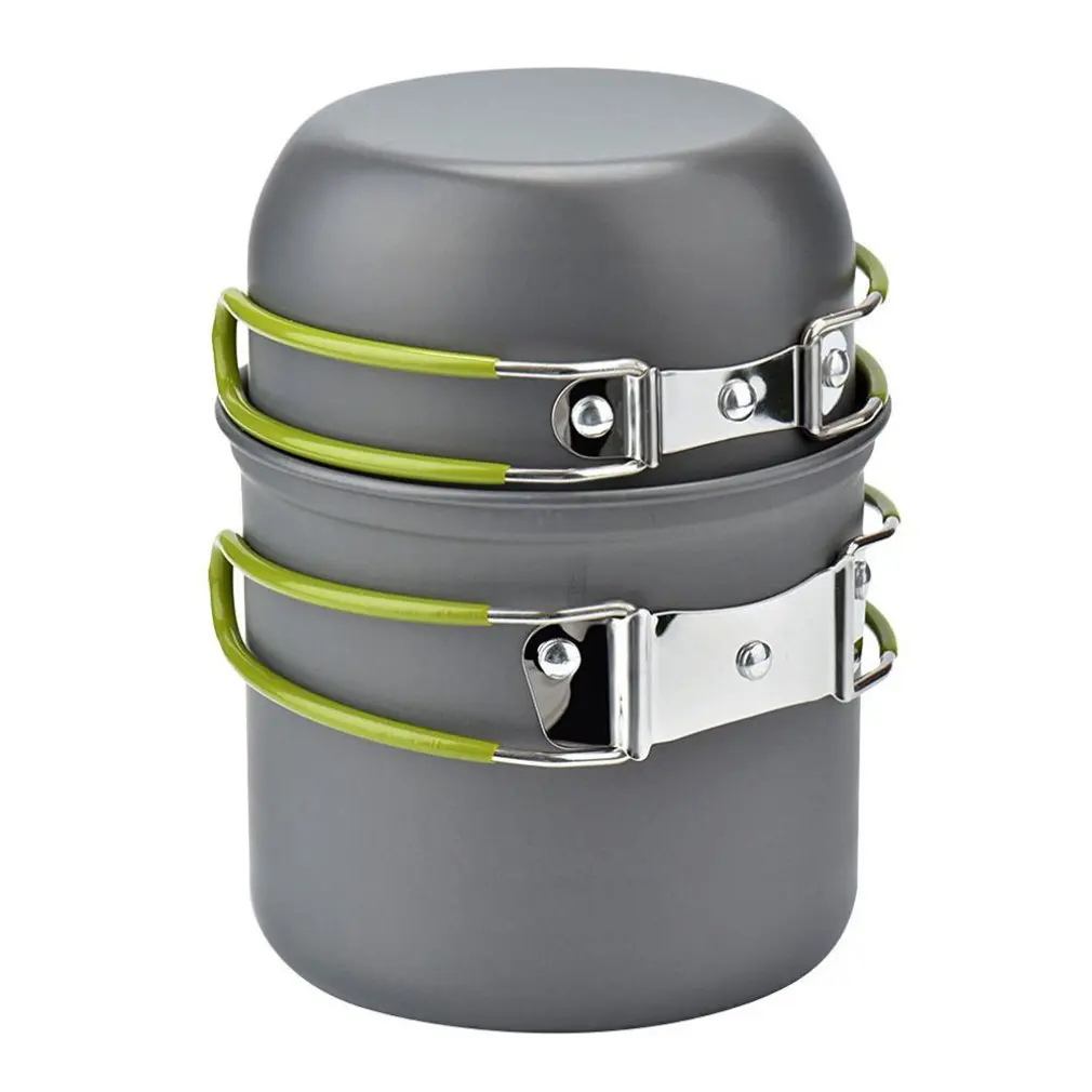 Camping Cookware Set Stove Outdoor Cooking Mess Kit Pots Pans Camp Kettle Portable Camping Hiking and Picnic
Camping Cookware Set Stove Outdoor Cooking Mess Kit Pots Pans Camp Kettle Portable Camping Hiking and Picnic