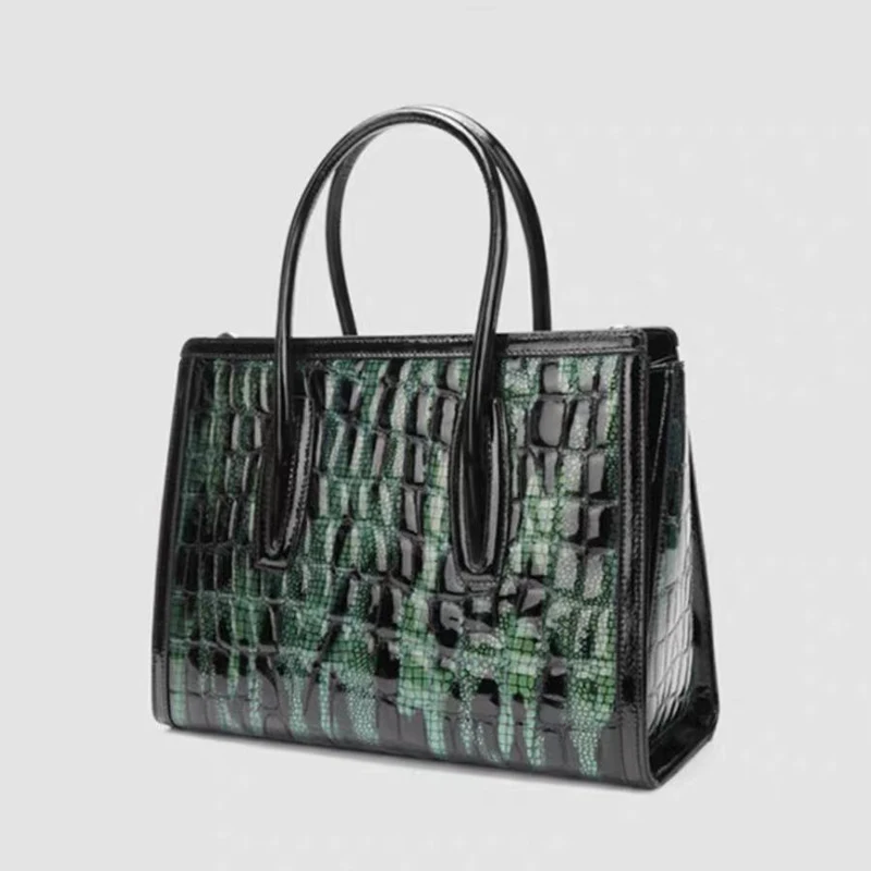 New Fashion Alligator Women Handbags Genuine Leather Ladies Shoulder Bags Female Brand Luxury Real Natural Leather Crossbody Bag
New Fashion Alligator Women Handbags Genuine Leather Ladies Shoulder Bags Female Brand Luxury Real Natural Leather Crossbody Bag