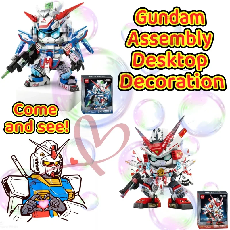540/542PCS Gundam mecha warrior transformation robot model puzzle assembly toy cartoon cute desktop decoration
540/542PCS Gundam mecha warrior transformation robot model puzzle assembly toy cartoon cute desktop decoration