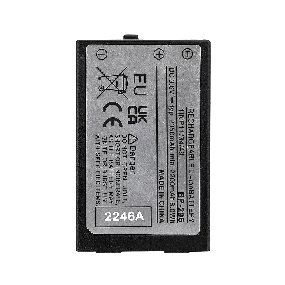 BP-296 Li-ion Battery 2200mAh 3.6V Walkie Talkie Battery For ICOM IC-M37 IC-M37E Two Way Radios Extra Part ICM37 Accessory BP296
BP-296 Li-ion Battery 2200mAh 3.6V Walkie Talkie Battery For ICOM IC-M37 IC-M37E Two Way Radios Extra Part ICM37 Accessory BP296