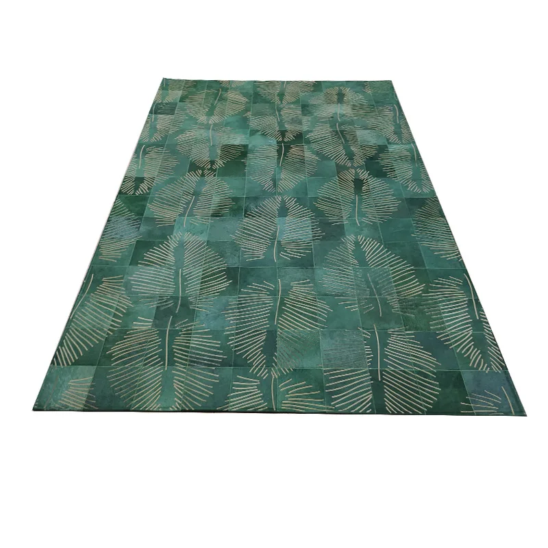 Green Cowhide Carpet for Living Room Handmade Customize Home Floor Mat American Vintage Large Villa Area Rug Bedroom Carpet
Green Cowhide Carpet for Living Room Handmade Customize Home Floor Mat American Vintage Large Villa Area Rug Bedroom Carpet