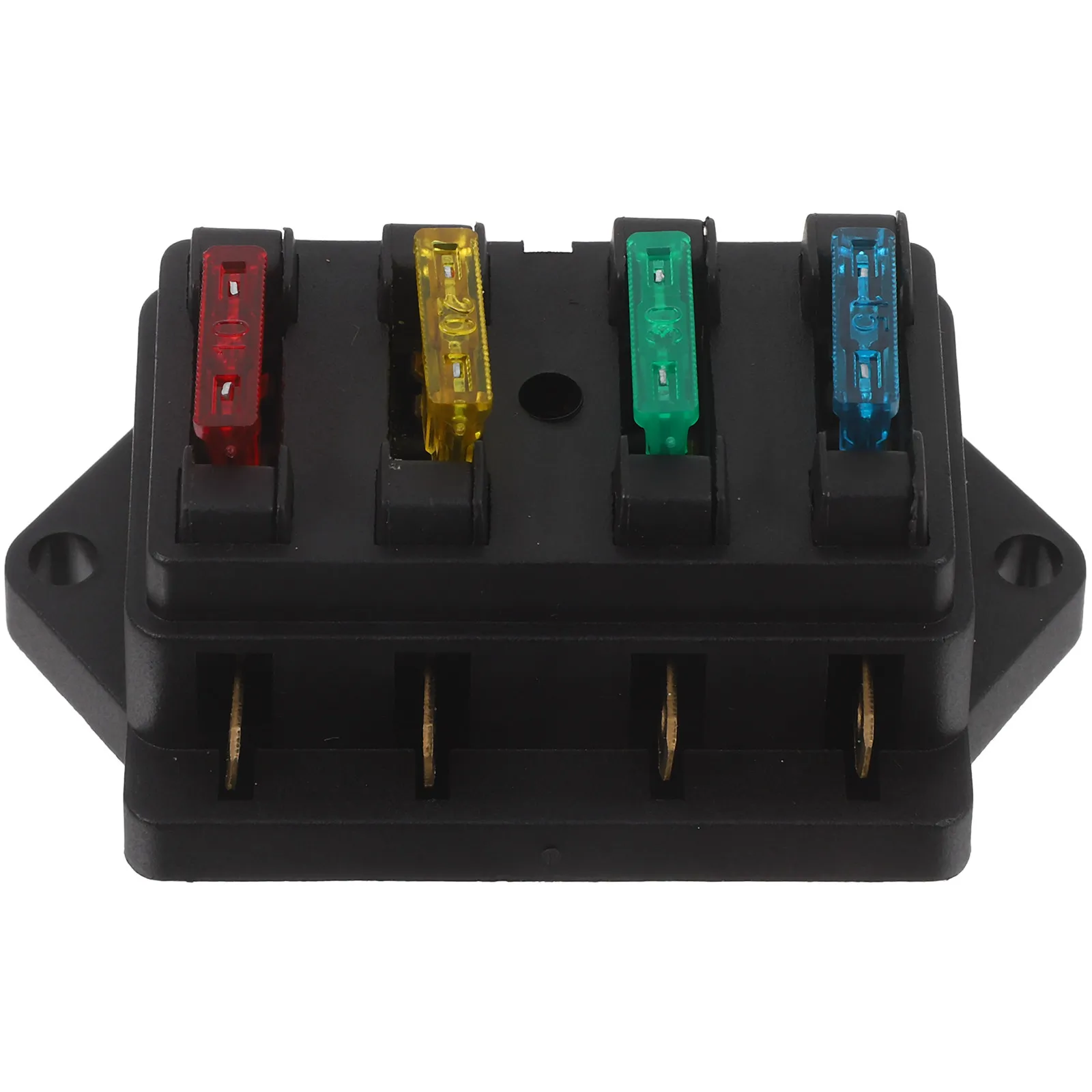 4 Way Car Automotive Fuse Holder Box Block Splash Proof Transparent Cover Circuit 12V 24V Waterproof Mini Fuse Block Terminal
4 Way Car Automotive Fuse Holder Box Block Splash Proof Transparent Cover Circuit 12V 24V Waterproof Mini Fuse Block Terminal