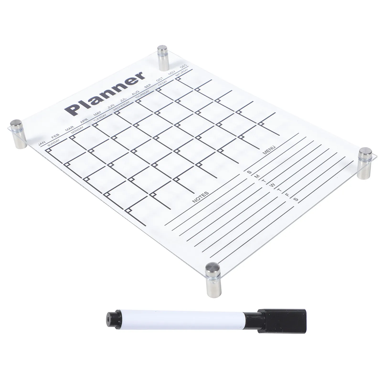 1Set Clear Acrylic Dry Erase Board Lightweight Portable Memo Writing Board for Desk Office Home Fridge Wall Decoration Reusable
1Set Clear Acrylic Dry Erase Board Lightweight Portable Memo Writing Board for Desk Office Home Fridge Wall Decoration Reusable