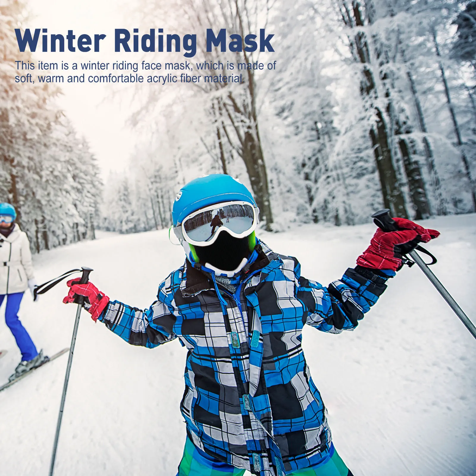 1Pcs Winter Riding Face Cover Warm Cold-Proof Outdoor Neck Headgear Protective Mask for Skiing Cycling Hiking Winter Riding Mask
1Pcs Winter Riding Face Cover Warm Cold-Proof Outdoor Neck Headgear Protective Mask for Skiing Cycling Hiking Winter Riding Mask