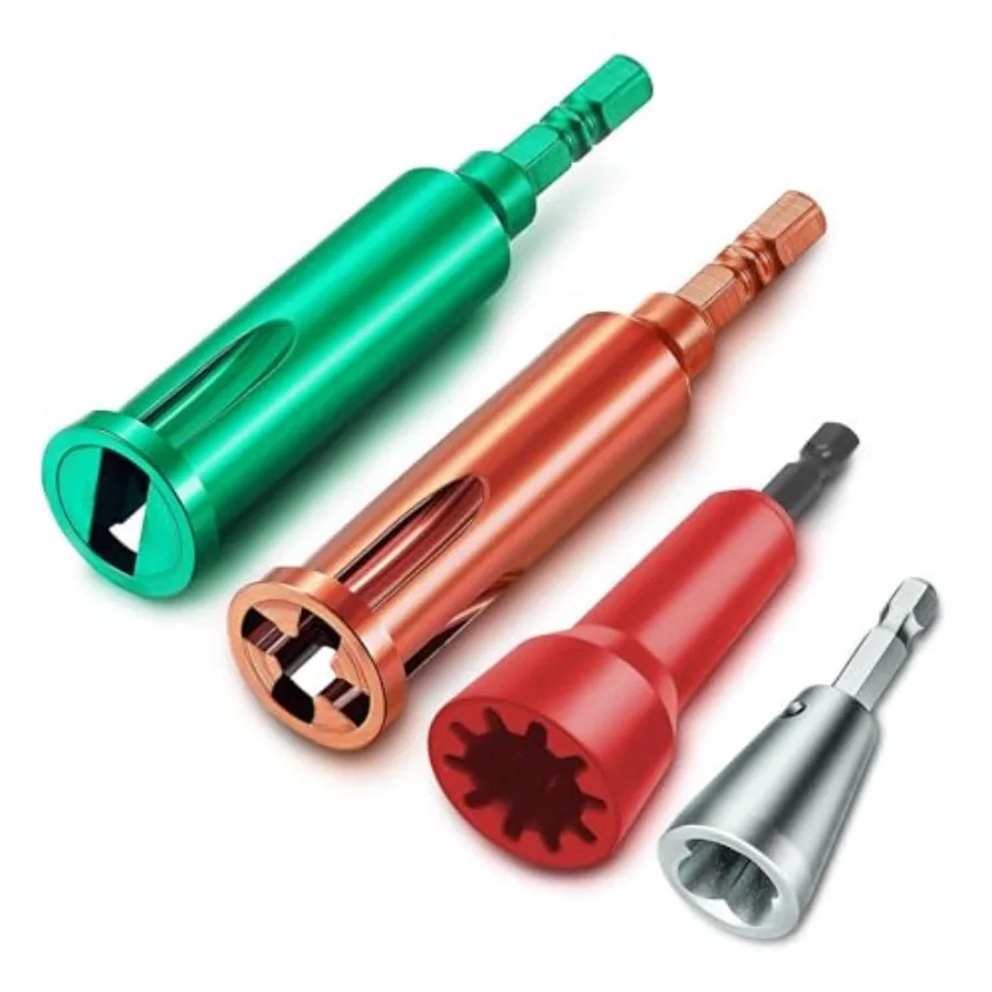 Инструмент для скручивания проволоки для дрели, 4 шт., 3-ходовой 5-ходовой инструмент для скручивания проволоки, инструмент для скручивания крышек проволоки с шестигранным хвостовиком 6 мм W
Инструмент для скручивания проволоки для дрели, 4 шт., 3-ходовой 5-ходовой инструмент для скручивания проволоки, инструмент для скручивания крышек проволоки с шестигранным хвостовиком 6 мм W