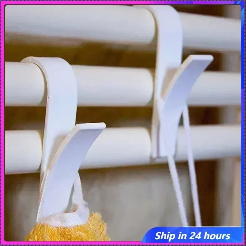 10pcs Kitchen Bathroom Hanger Clips Storage Racks White Clear Hanger Heated Towel Radiator Rail Clothes Scarf Hanger Hook Holder
10pcs Kitchen Bathroom Hanger Clips Storage Racks White Clear Hanger Heated Towel Radiator Rail Clothes Scarf Hanger Hook Holder