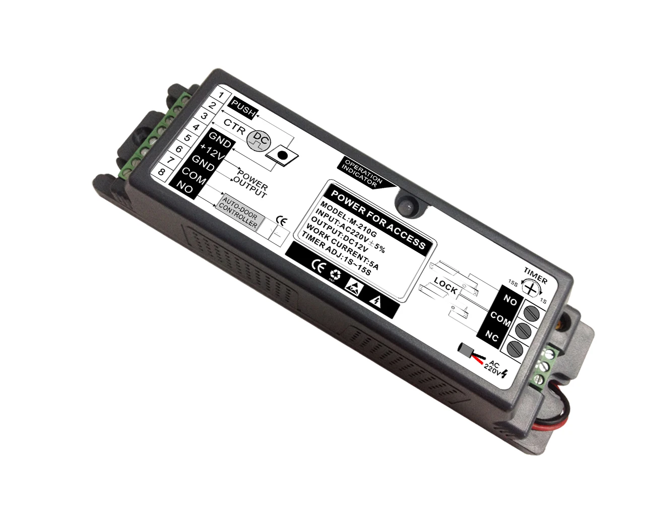 CANBO 210G Automatic Door Access Control System Battery Power
CANBO 210G Automatic Door Access Control System Battery Power