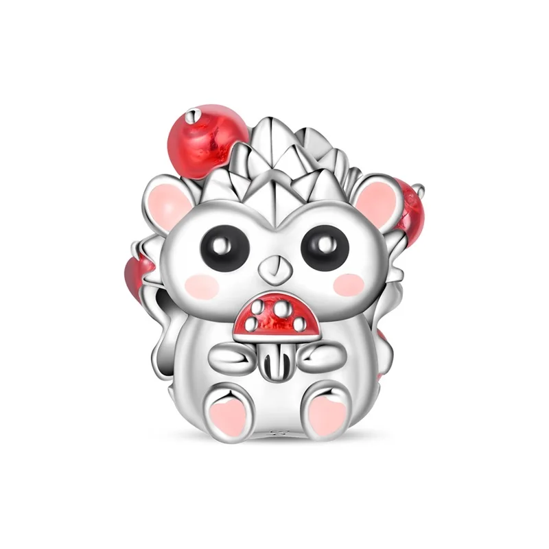 New 925 Sterling Silver Hedgehog Charms Beads Fit 3mm Original Bracelet DIY Women Exquisite Birthday Anniversary Jewelry Gifts
New 925 Sterling Silver Hedgehog Charms Beads Fit 3mm Original Bracelet DIY Women Exquisite Birthday Anniversary Jewelry Gifts