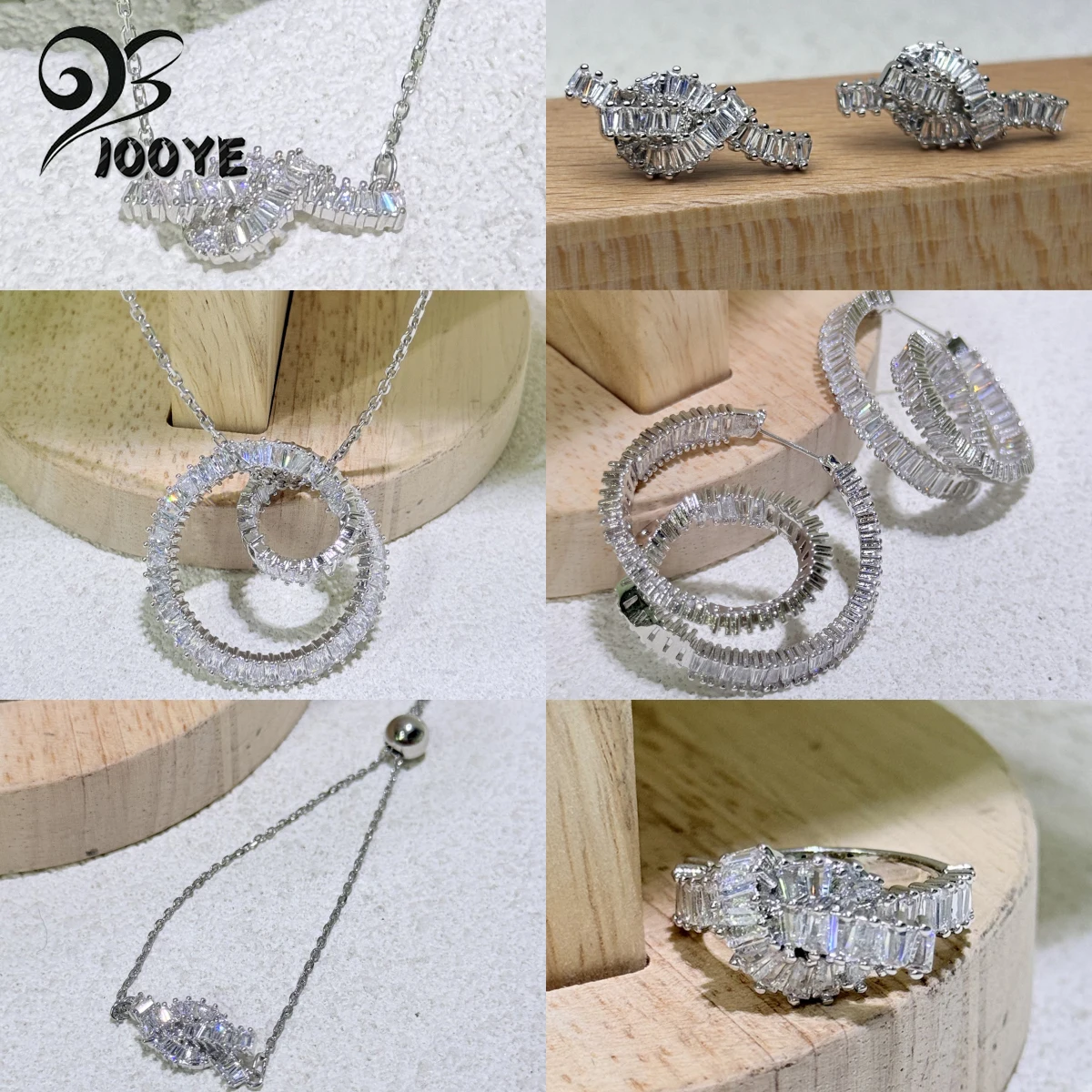 Original 2025 New Trend Fine Party Jewelry Set Charm White Twisted Crystal Fashion Necklace Ring Earring Romantic Gift for Women
Original 2025 New Trend Fine Party Jewelry Set Charm White Twisted Crystal Fashion Necklace Ring Earring Romantic Gift for Women