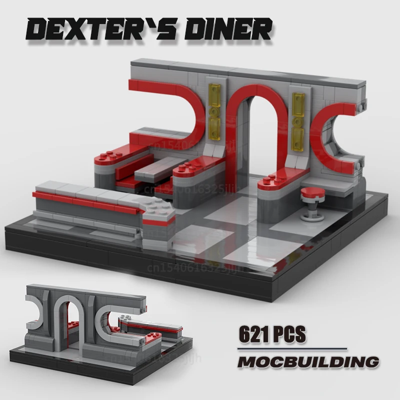 Movie Scene The Diner MOC Building Blocks Diorama Model Technology Bricks Puzzle Collection Toys Display Xmas Gifts
Movie Scene The Diner MOC Building Blocks Diorama Model Technology Bricks Puzzle Collection Toys Display Xmas Gifts