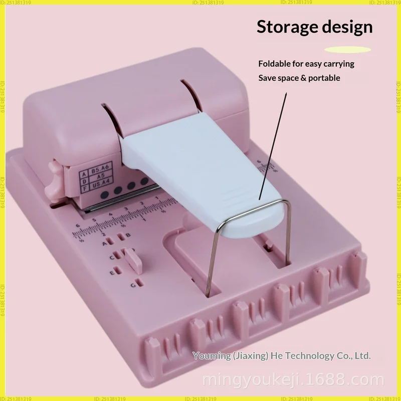 SPIRAL Manual Diy Hole Punch Multifunctional Interchangeable Die Mushroom Button Binding Machine For Hand Account Office
SPIRAL Manual Diy Hole Punch Multifunctional Interchangeable Die Mushroom Button Binding Machine For Hand Account Office