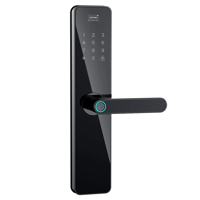 Умный дверной замок с приложением, биометрический смарт-замок, дверная ручка с замком по отпечатку пальца
Умный дверной замок с приложением, биометрический смарт-замок, дверная ручка с замком по отпечатку пальца