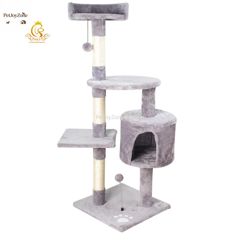 PetJoyZone Manufacture Price Cat Climbing Frame Sisal Post Furniture Multi Layer Cat Tree Tower Large Luxury For Cats
PetJoyZone Manufacture Price Cat Climbing Frame Sisal Post Furniture Multi Layer Cat Tree Tower Large Luxury For Cats