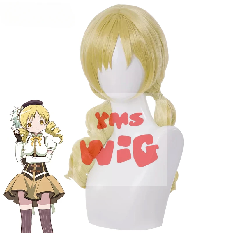 YMS Синтетические волосы Tomoe Mami Косплей Парики Puella Magi Madoka Magica Tomoe Mami 45 см Длинные волнистые блондинки Cos парик Термостойкий
YMS Синтетические волосы Tomoe Mami Косплей Парики Puella Magi Madoka Magica Tomoe Mami 45 см Длинные волнистые блондинки Cos парик Термостойкий