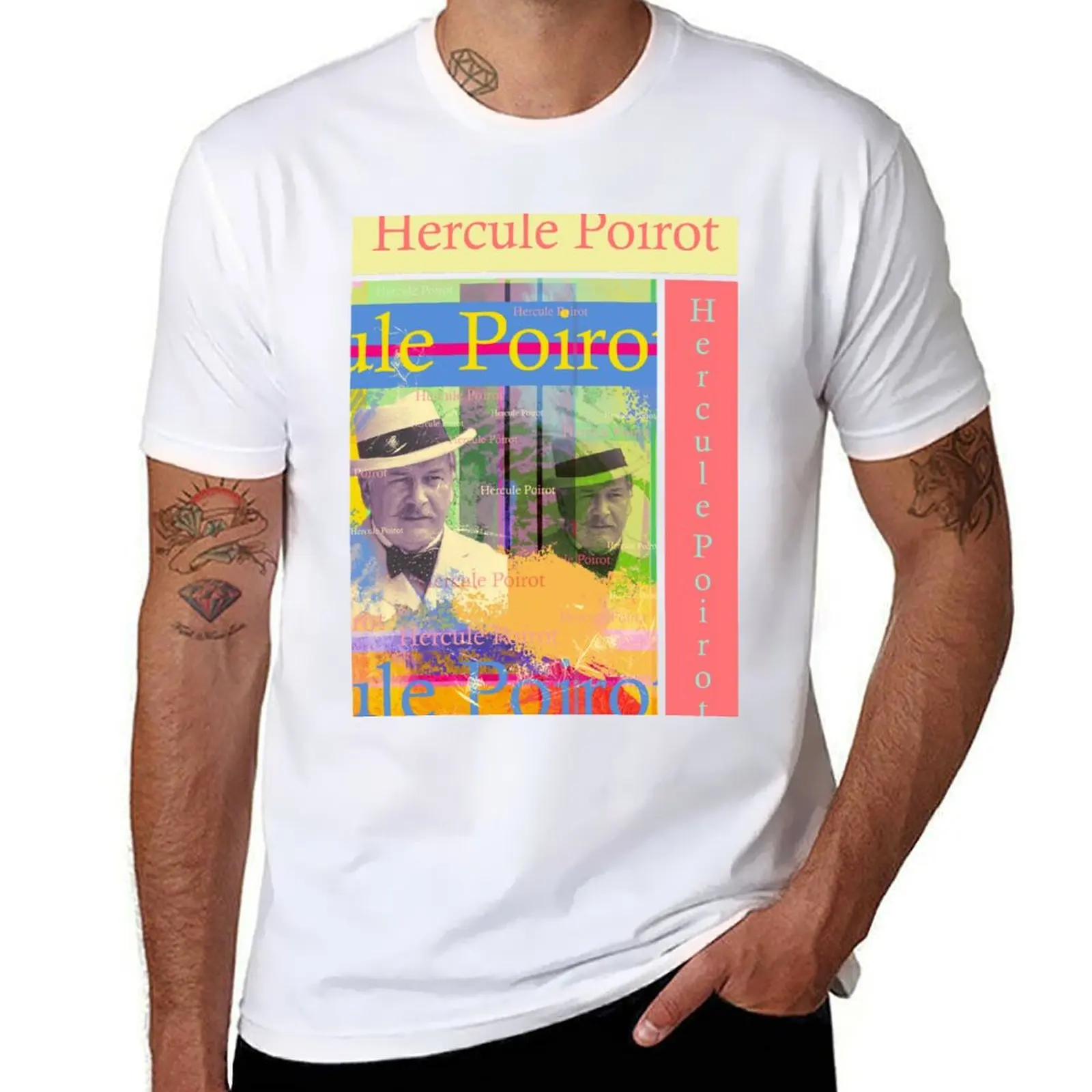 Hercule Poirot portrait, Peter Ustinov as a well-known Belgian detective T-Shirt essential t shirt T-Shirt
Hercule Poirot portrait, Peter Ustinov as a well-known Belgian detective T-Shirt essential t shirt T-Shirt