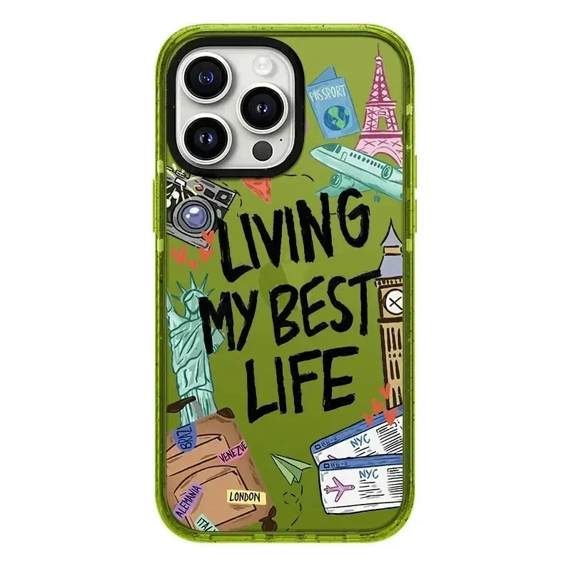 2.0 Acrylic Upgrade Border Living My Best Life Phone Case Cover for iPhone 11 12 13 14 15 Pro Max Case for iPhone 15
2.0 Acrylic Upgrade Border Living My Best Life Phone Case Cover for iPhone 11 12 13 14 15 Pro Max Case for iPhone 15