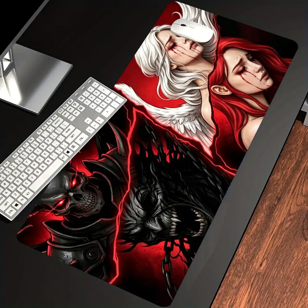HYBXAXC Demon Angel Gothic Desk Mat Gaming Mouse Pad Non-Slip Large for Office Home PC Gamer Computer Keyboard Mat Desk Pad
HYBXAXC Demon Angel Gothic Desk Mat Gaming Mouse Pad Non-Slip Large for Office Home PC Gamer Computer Keyboard Mat Desk Pad