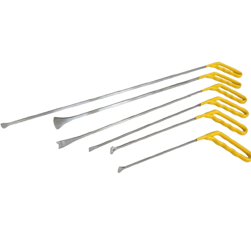 6 Pcs Whale Tail Shaped Hook Hook for Car Dent Repair Paint-less Dent Removal Auto Sheet Body Repair Moto Dent Removal
6 Pcs Whale Tail Shaped Hook Hook for Car Dent Repair Paint-less Dent Removal Auto Sheet Body Repair Moto Dent Removal