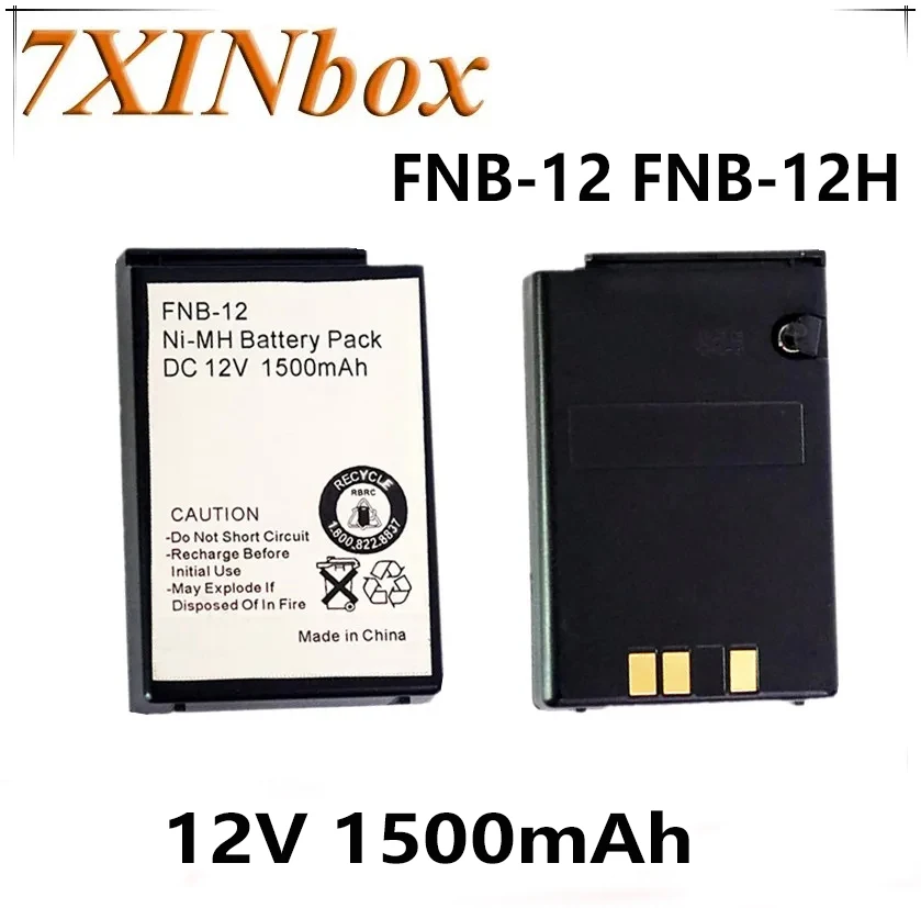 7XINbox 12V 1500mAh FNB-12 Аккумулятор для Yaesu FT-23 FNB-12H FT-33 FT-728 FT-73 FT-411 FT-23R
7XINbox 12V 1500mAh FNB-12 Аккумулятор для Yaesu FT-23 FNB-12H FT-33 FT-728 FT-73 FT-411 FT-23R