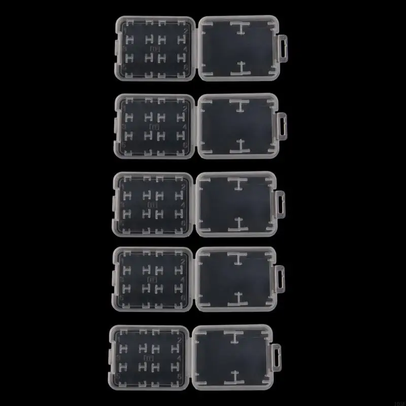 103F 5PCS Plastic Transparent Standard SDHC Memory Card for Case Holder Box Storage
103F 5PCS Plastic Transparent Standard SDHC Memory Card for Case Holder Box Storage