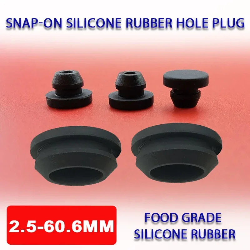 Black Snap-on Silicone Rubber Cap 2.5-60.6mm T Type Hole Plug Cover Blanking End Cap Tube Inserts Bung Seal Stopper Sealing Plug
Black Snap-on Silicone Rubber Cap 2.5-60.6mm T Type Hole Plug Cover Blanking End Cap Tube Inserts Bung Seal Stopper Sealing Plug
