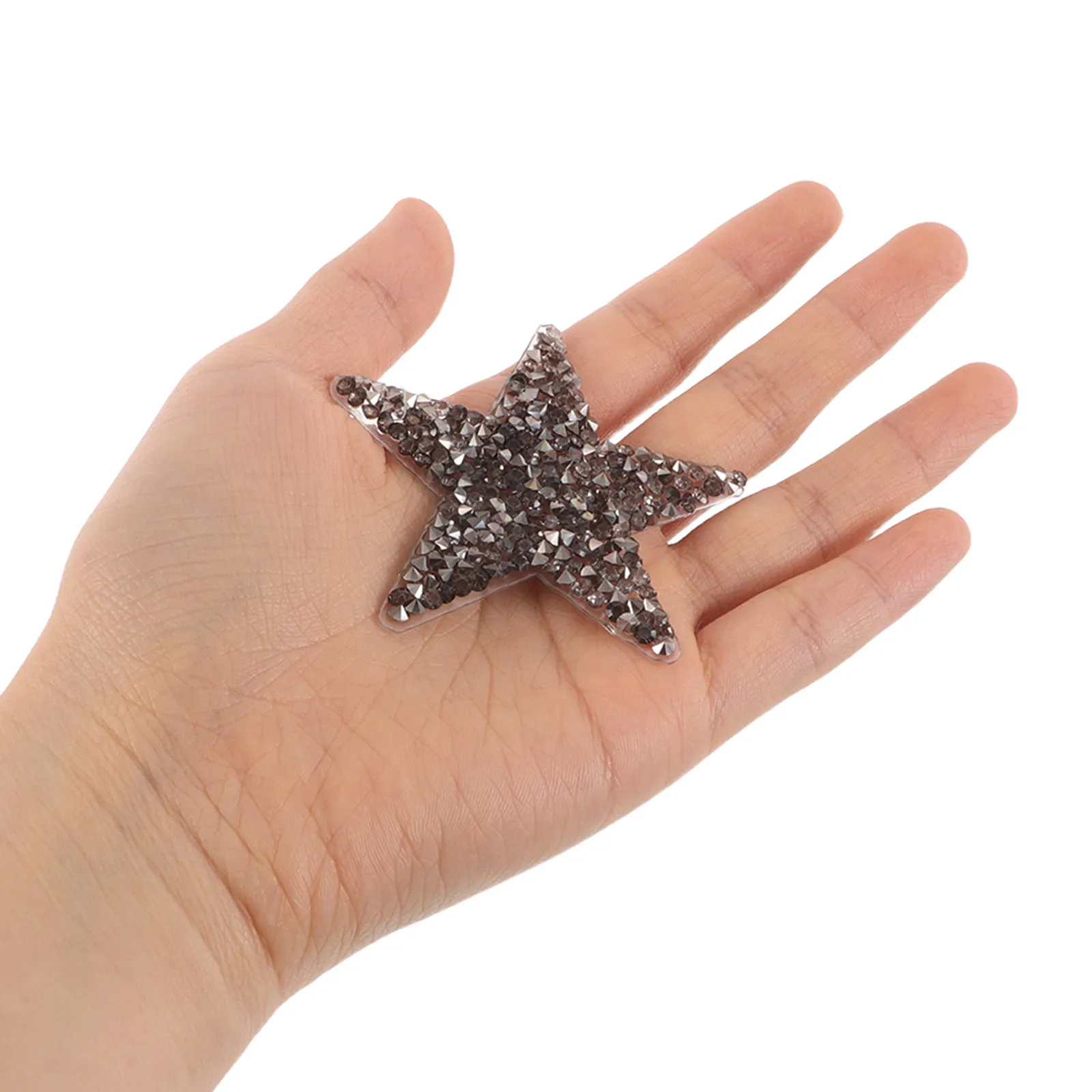 6Pcs Sparkly Star Rhinestone Iron on Patches Easy Apply No Sew Heat Transfer DIY Fashion Appliques for Jeans Jackets Bags
6Pcs Sparkly Star Rhinestone Iron on Patches Easy Apply No Sew Heat Transfer DIY Fashion Appliques for Jeans Jackets Bags
