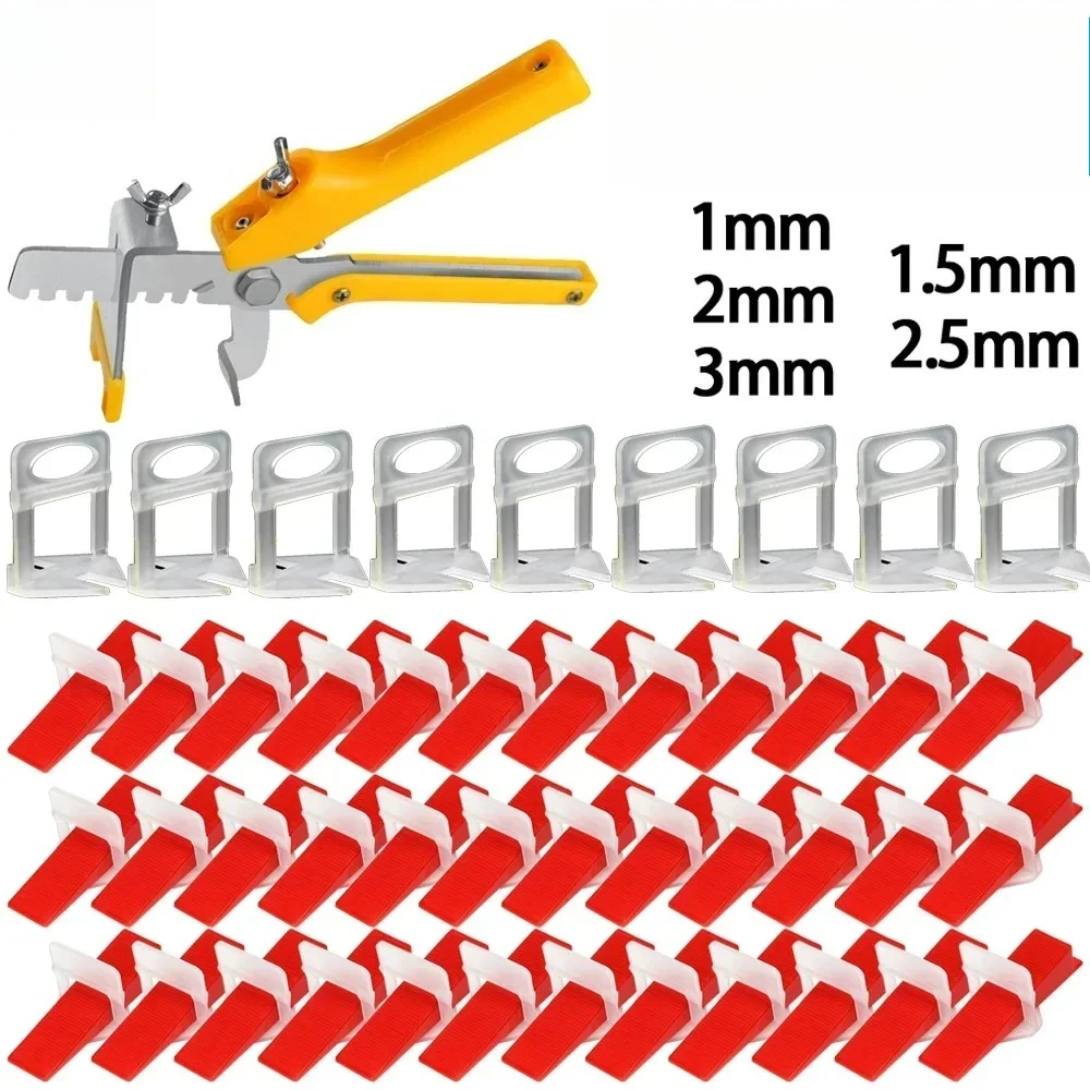 1/1.5/2/2.5/3mm Wall Floor Tile Leveling System Clips Ceramic Leveler Spacer Plier Wadge Kit for Tile Laying Construction Tools
1/1.5/2/2.5/3mm Wall Floor Tile Leveling System Clips Ceramic Leveler Spacer Plier Wadge Kit for Tile Laying Construction Tools